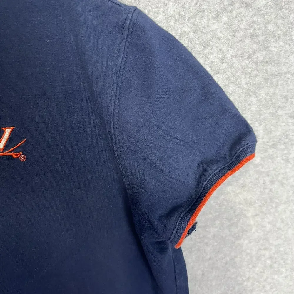 Nike‎ Team Virginia Cavaliers Womens Polo Size Medium Blue